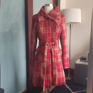 Vintage Pepper Red Plaid Jacket